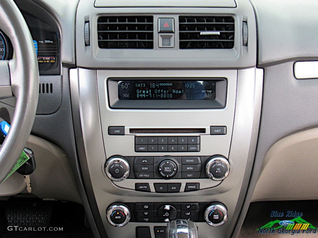 2011 Fusion Hybrid - Light Ice Blue Metallic / Medium Light Stone photo #18