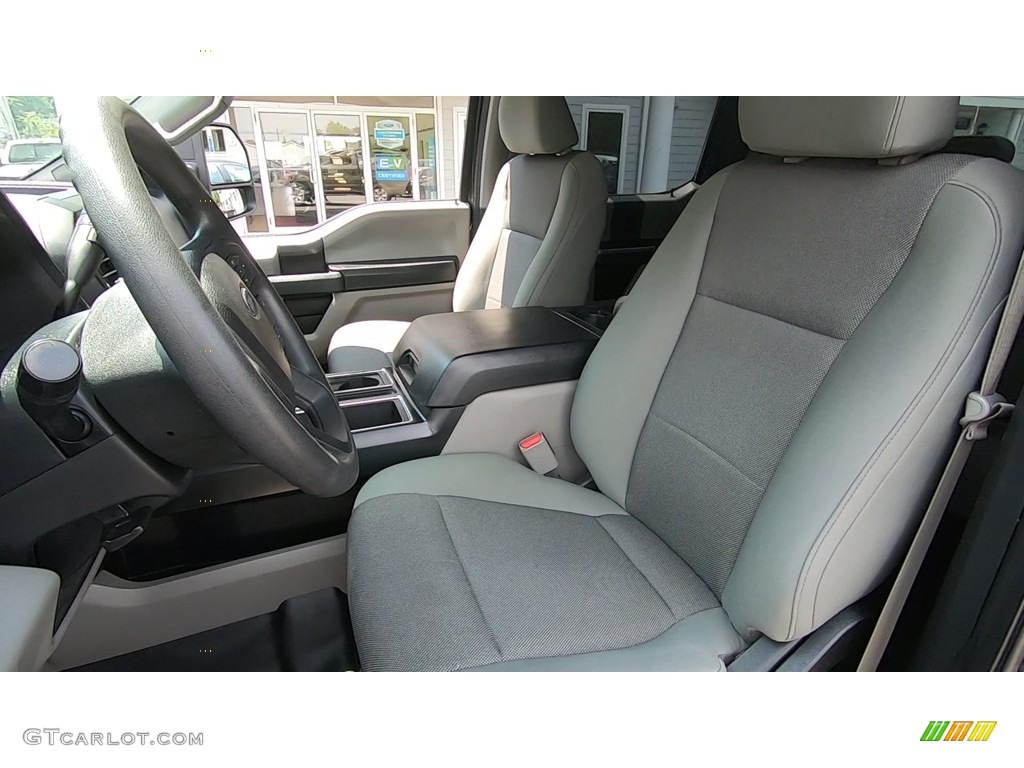2016 F150 XL SuperCrew 4x4 - Lithium Gray / Medium Earth Gray photo #12