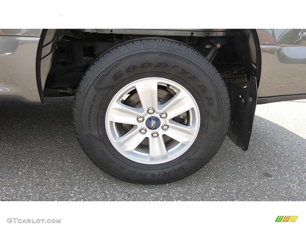 2016 F150 XL SuperCrew 4x4 - Lithium Gray / Medium Earth Gray photo #20