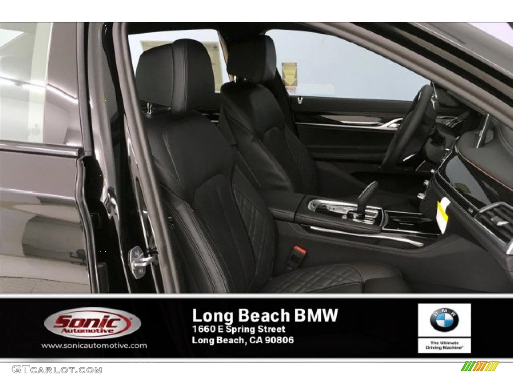 2020 7 Series 750i xDrive Sedan - Black Sapphire Metallic / Black photo #2