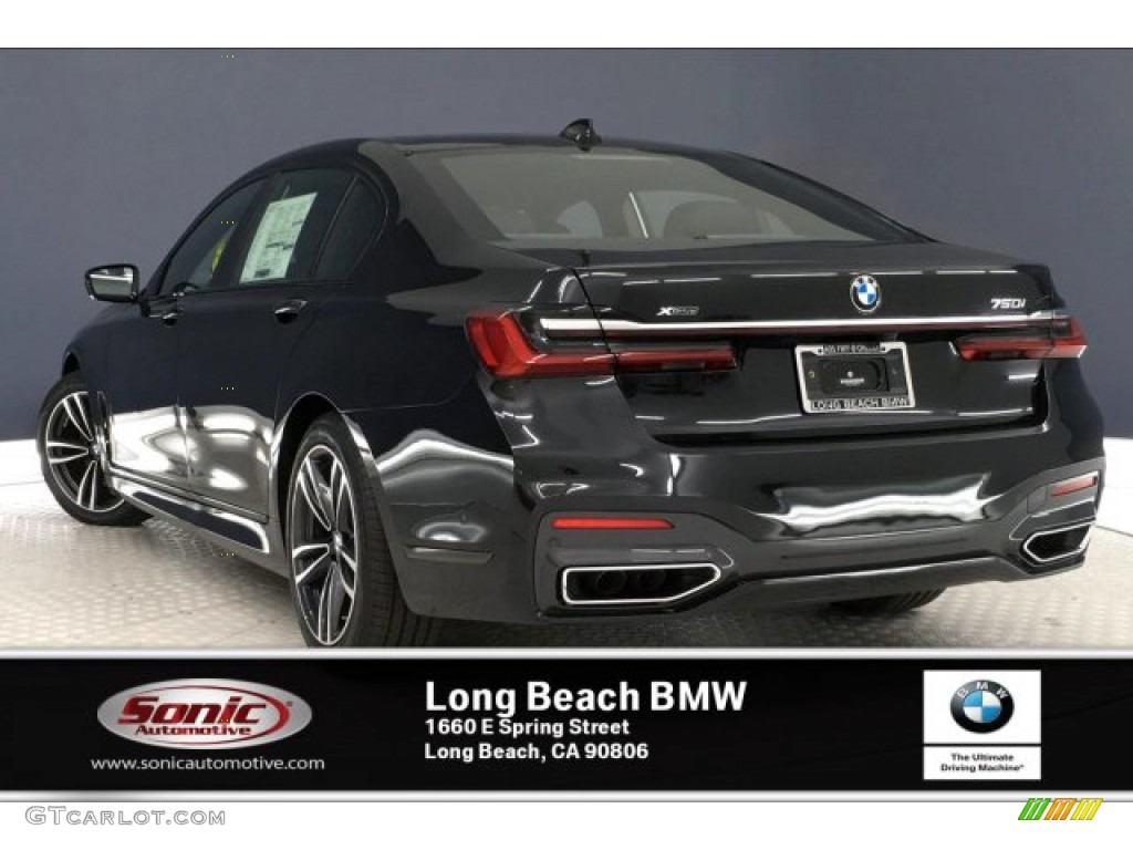 2020 7 Series 750i xDrive Sedan - Black Sapphire Metallic / Black photo #3