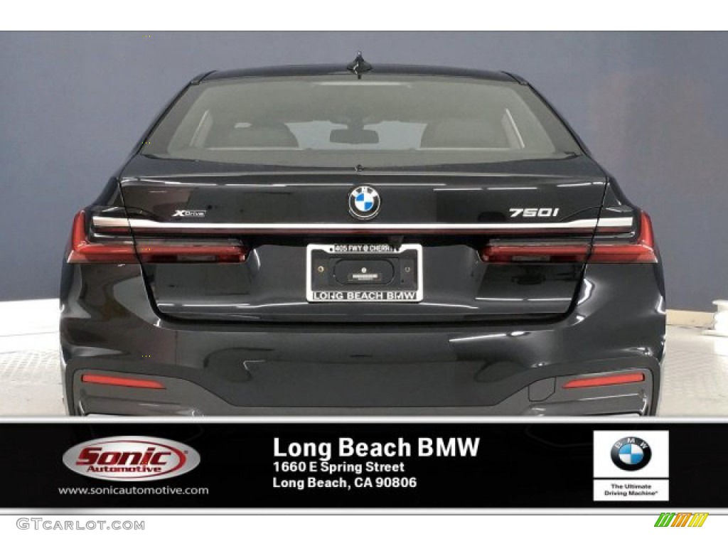 2020 7 Series 750i xDrive Sedan - Black Sapphire Metallic / Black photo #4