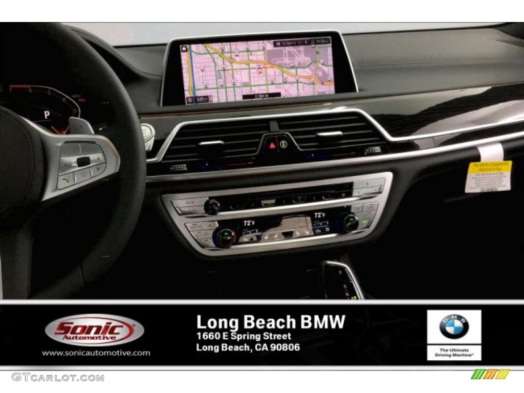 2020 7 Series 750i xDrive Sedan - Black Sapphire Metallic / Black photo #5