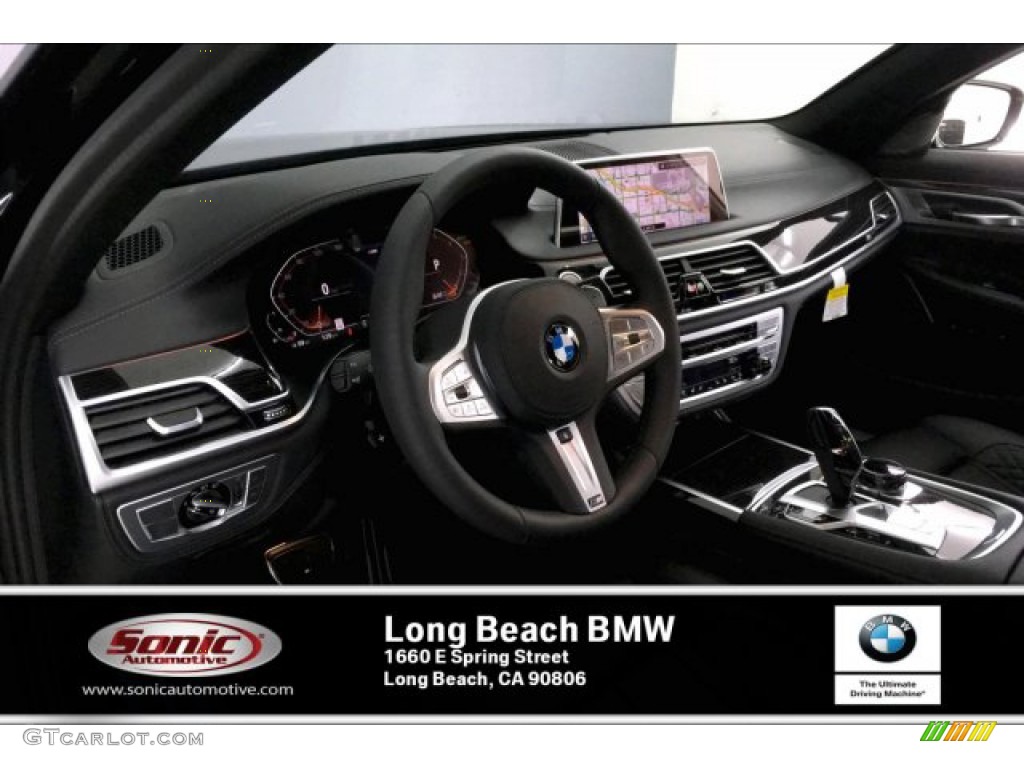 2020 7 Series 750i xDrive Sedan - Black Sapphire Metallic / Black photo #6