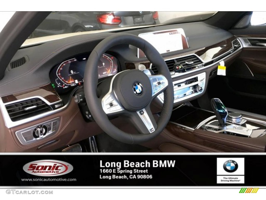 2020 7 Series 740i Sedan - Alpine White / Mocha photo #4