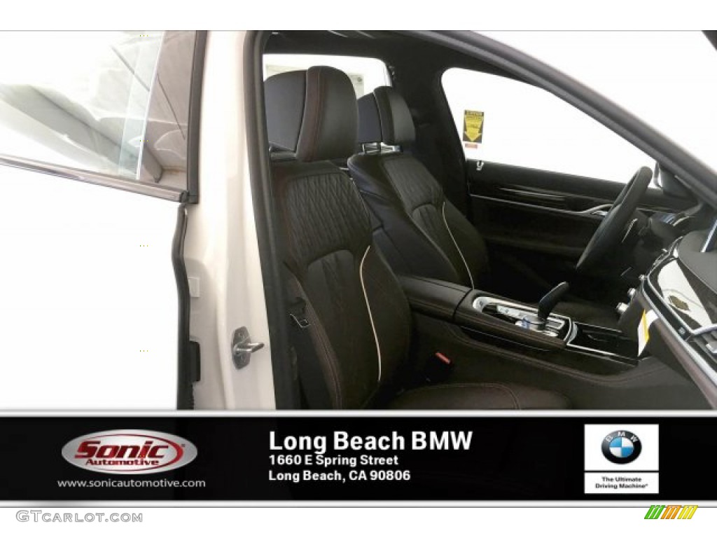 2020 7 Series 740i Sedan - Alpine White / Mocha photo #7