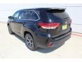 2019 Midnight Black Metallic Toyota Highlander LE  photo #6