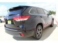 2019 Midnight Black Metallic Toyota Highlander LE  photo #8