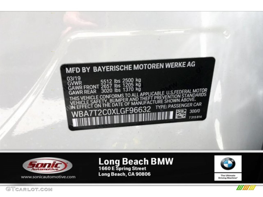 2020 7 Series 740i Sedan - Alpine White / Mocha photo #11