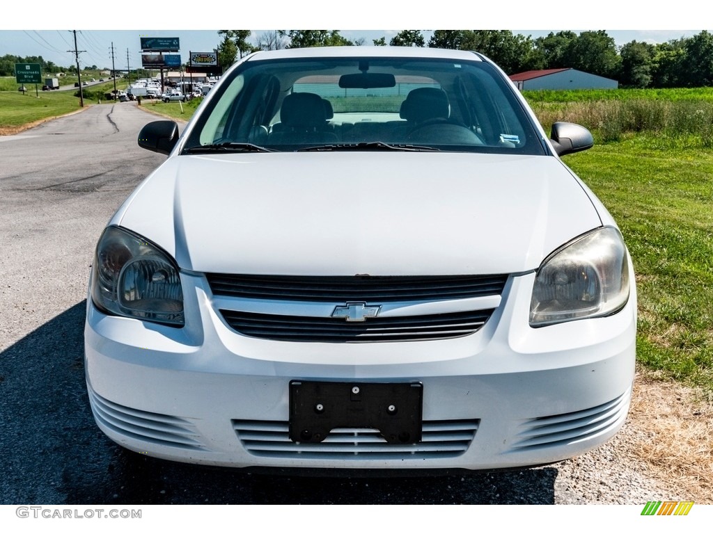 2009 Cobalt LS Sedan - Summit White / Gray photo #9