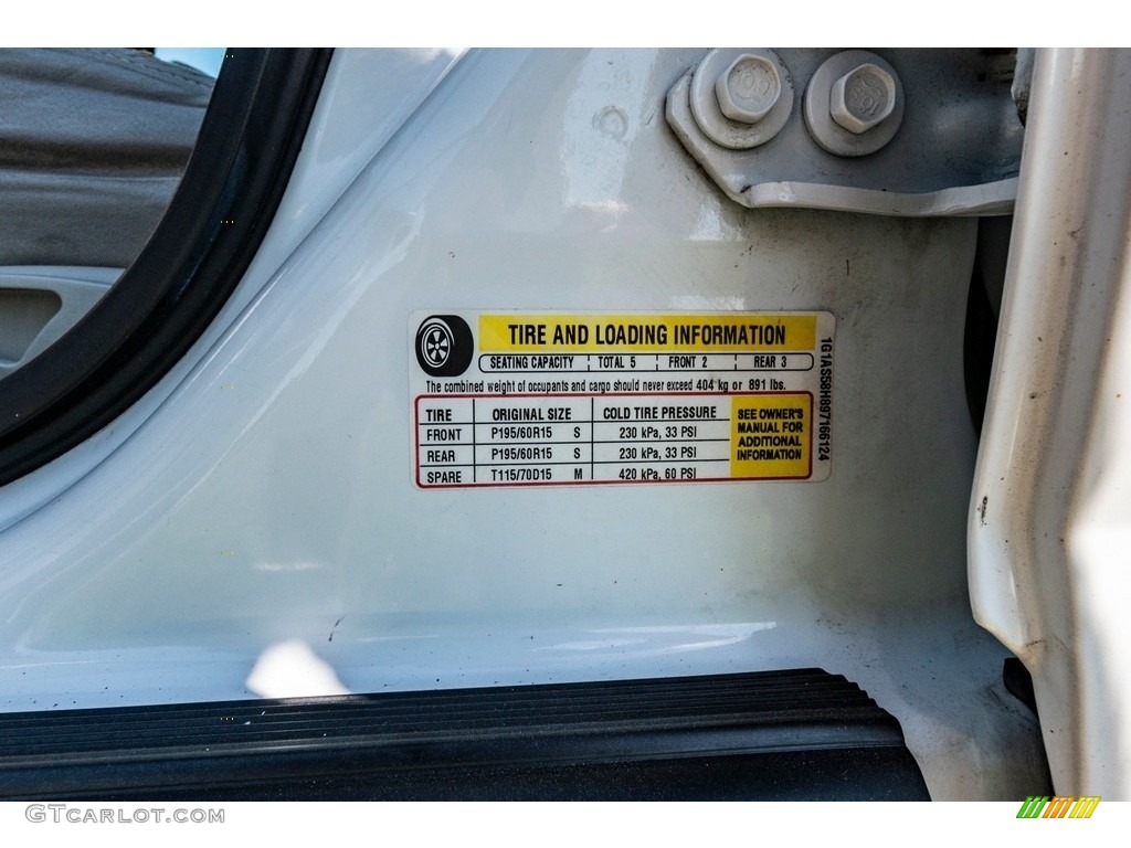 2009 Cobalt LS Sedan - Summit White / Gray photo #35