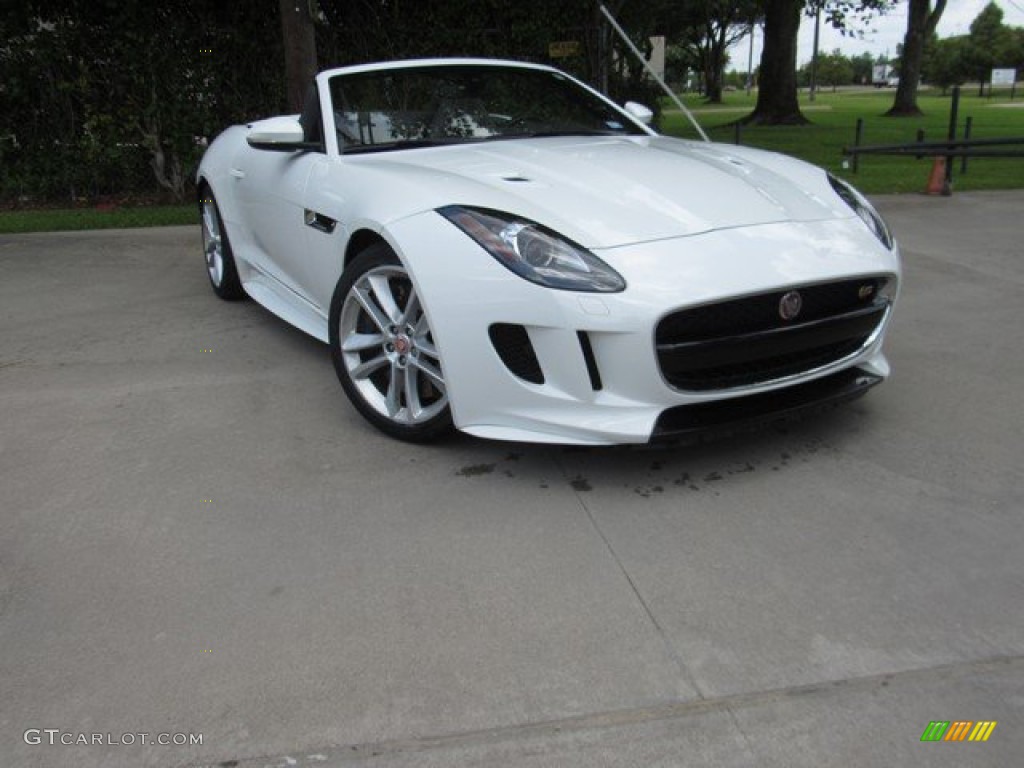 2016 F-TYPE S Convertible - Polaris White / Jet photo #1