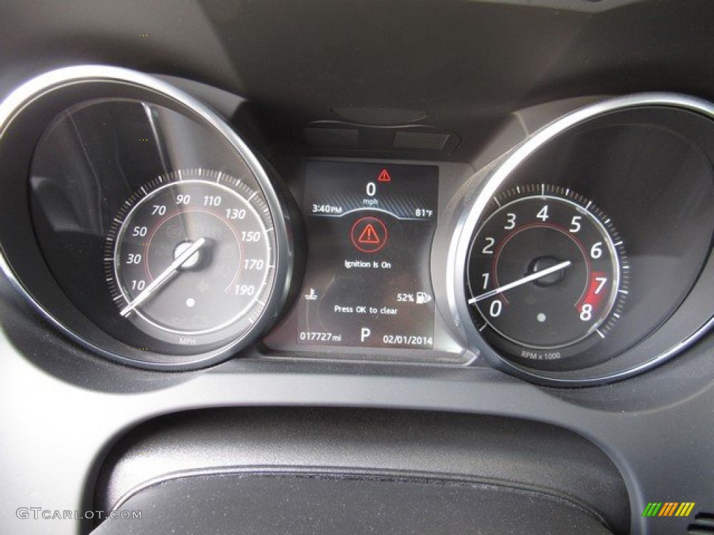 2016 Jaguar F-TYPE S Convertible Gauges Photos