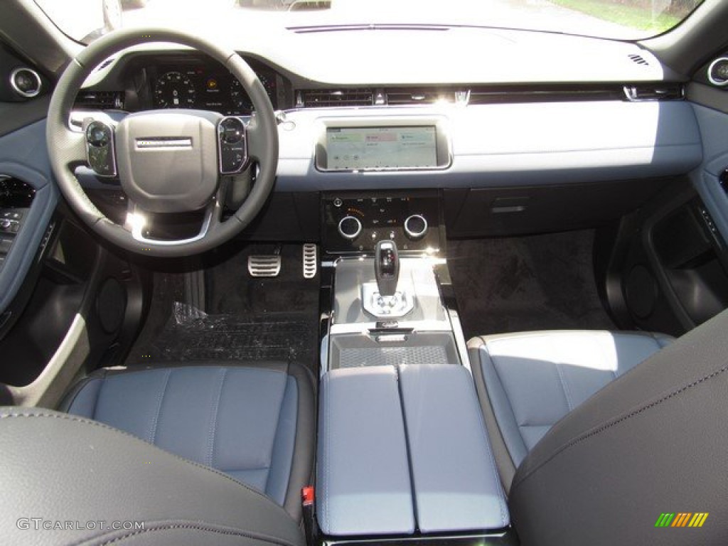 2020 Land Rover Range Rover Evoque S R-Dynamic Eclipse/Ebony Dashboard Photo #134388329