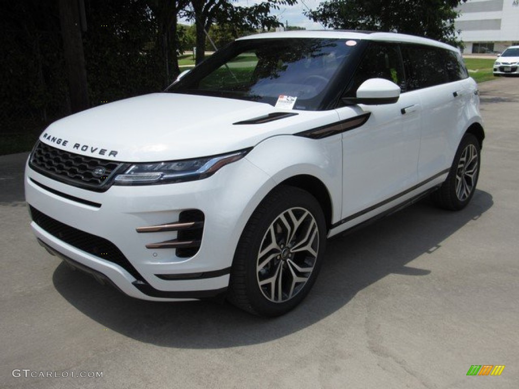 Fuji White 2020 Land Rover Range Rover Evoque S R-Dynamic Exterior Photo #134388443