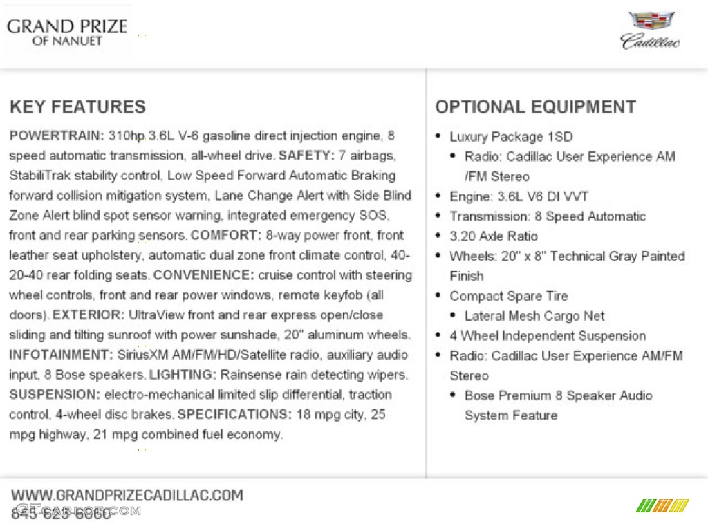 2019 XT5 Luxury AWD - Shadow Metallic / Jet Black photo #12