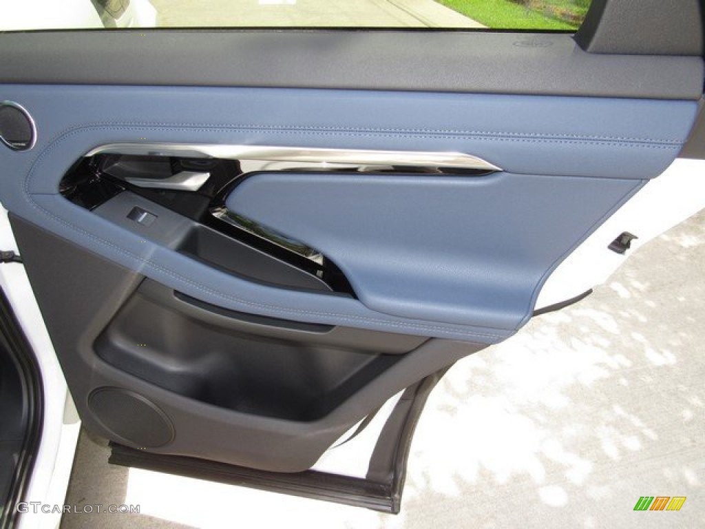 2020 Land Rover Range Rover Evoque S R-Dynamic Eclipse/Ebony Door Panel Photo #134388698