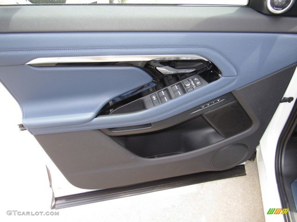 2020 Land Rover Range Rover Evoque S R-Dynamic Eclipse/Ebony Door Panel Photo #134388740