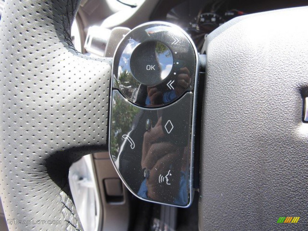 2020 Land Rover Range Rover Evoque S R-Dynamic Eclipse/Ebony Steering Wheel Photo #134388845