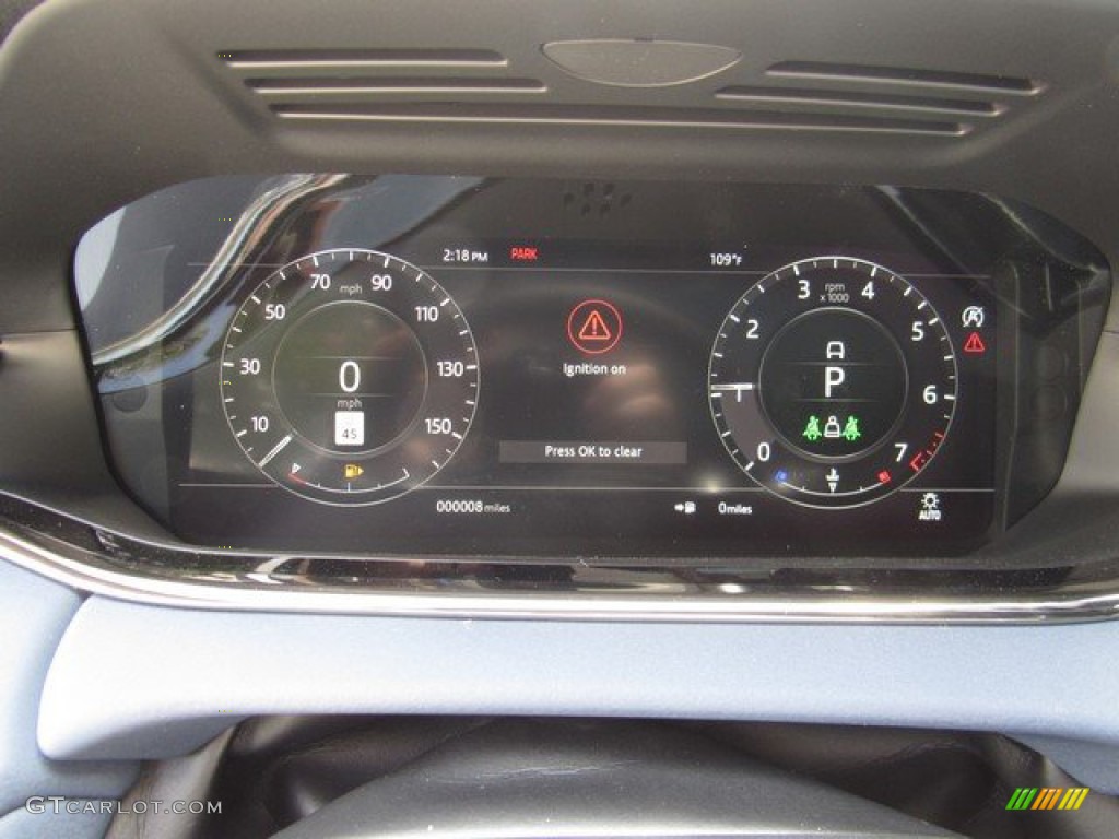 2020 Land Rover Range Rover Evoque S R-Dynamic Gauges Photo #134388890