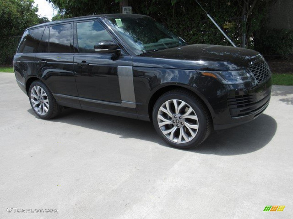 2019 Range Rover HSE - Santorini Black Metallic / Ebony/Ebony photo #1