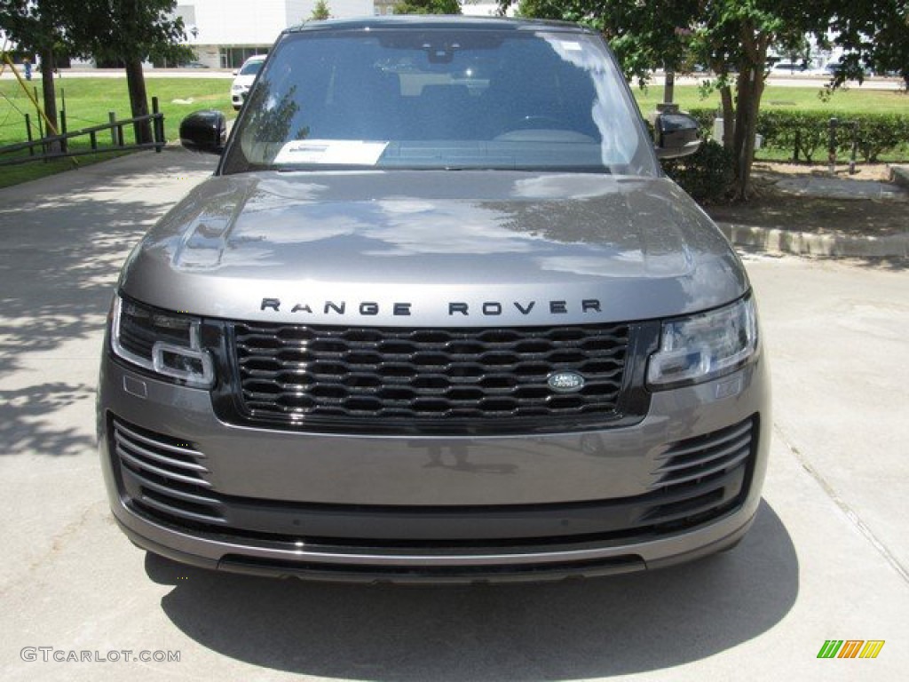 2019 Range Rover HSE - Corris Gray Metallic / Ebony/Ebony photo #9