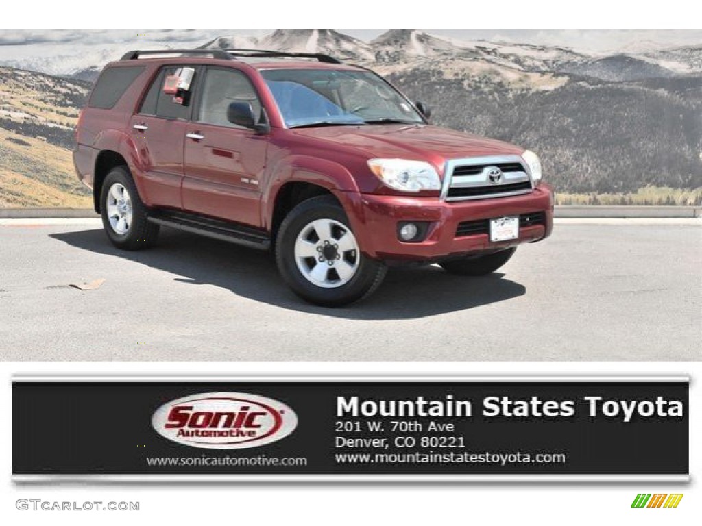 Salsa Red Pearl Toyota 4Runner
