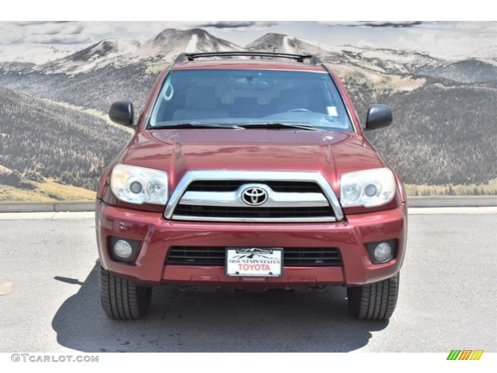 2007 4Runner SR5 4x4 - Salsa Red Pearl / Stone photo #4
