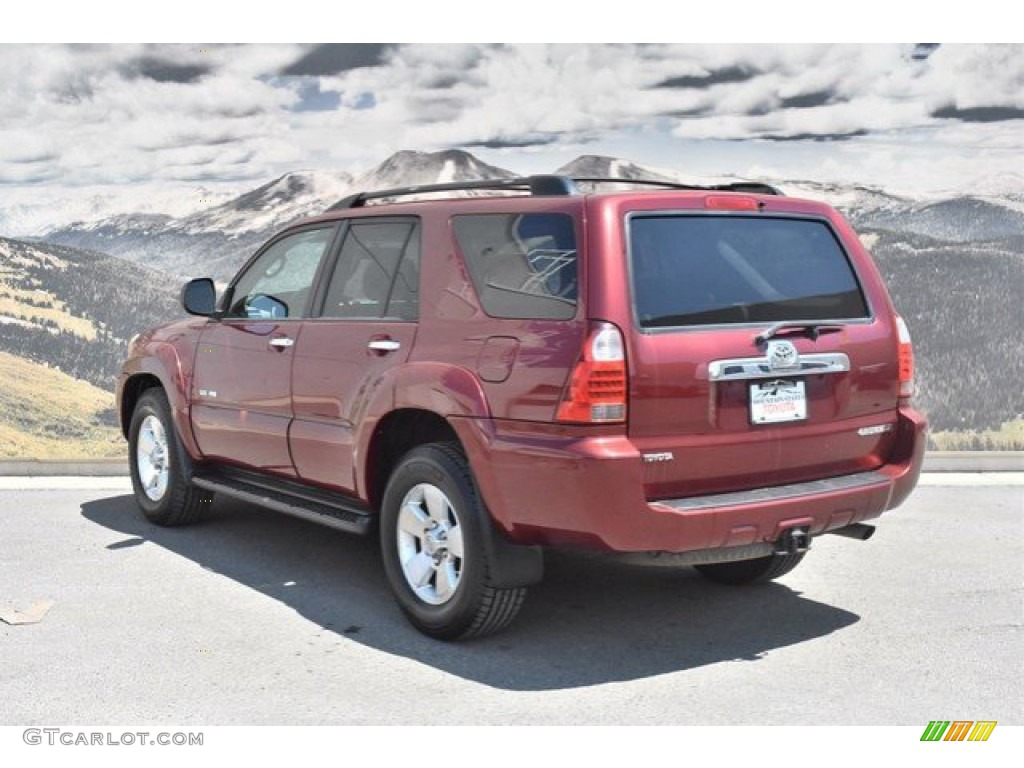 2007 4Runner SR5 4x4 - Salsa Red Pearl / Stone photo #7