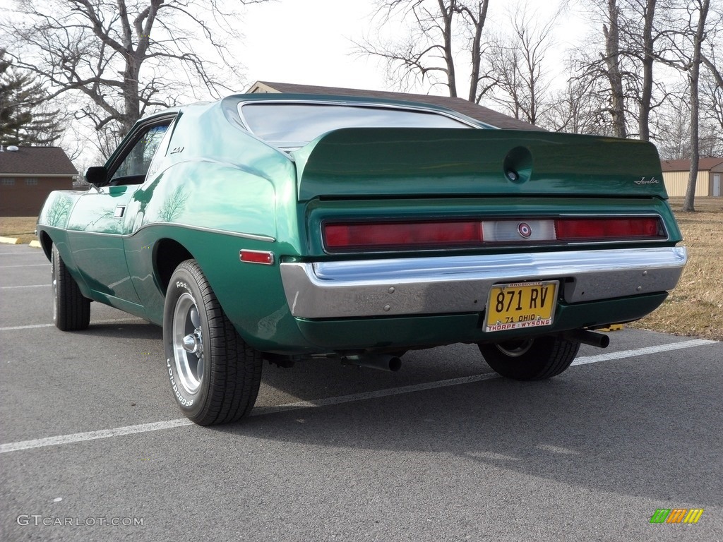 1971 Javelin SST - Brillant Green Poly / Black photo #7