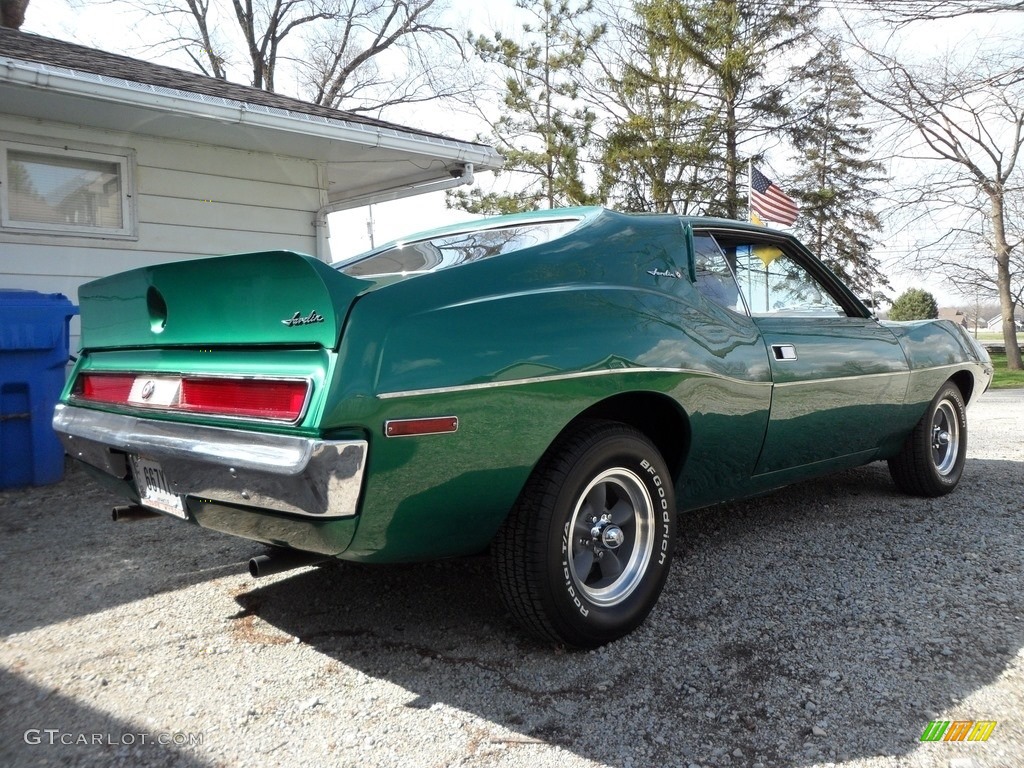 1971 Javelin SST - Brillant Green Poly / Black photo #10