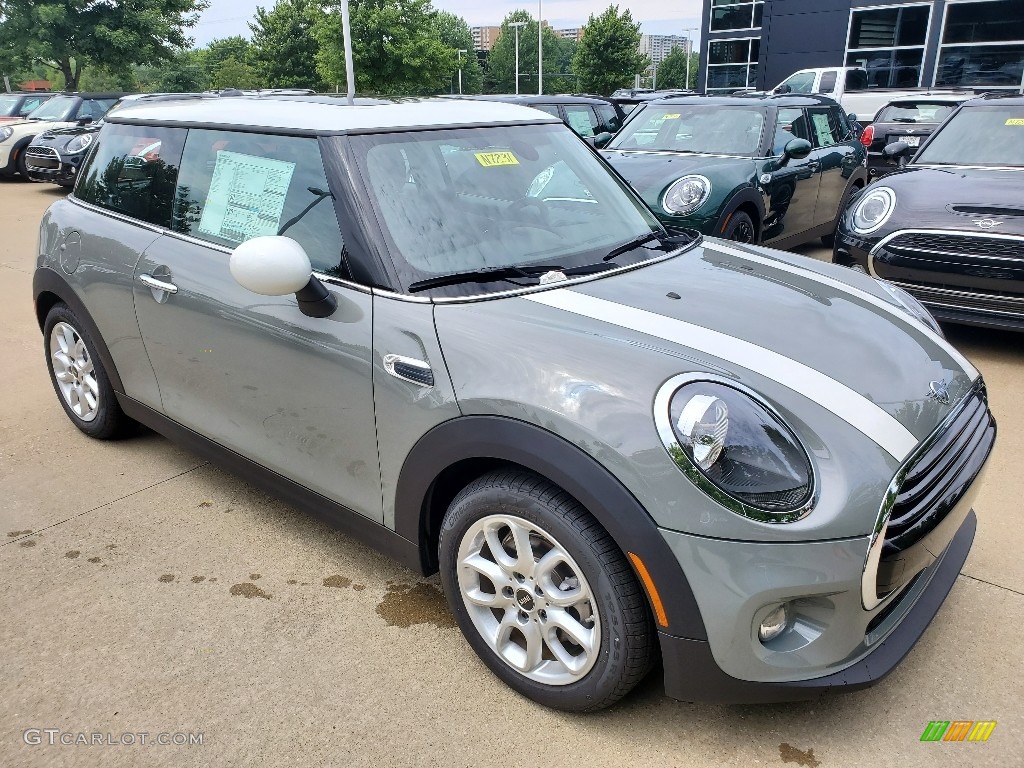 2019 Hardtop Cooper 2 Door - Moonwalk Grey / Carbon Black photo #1