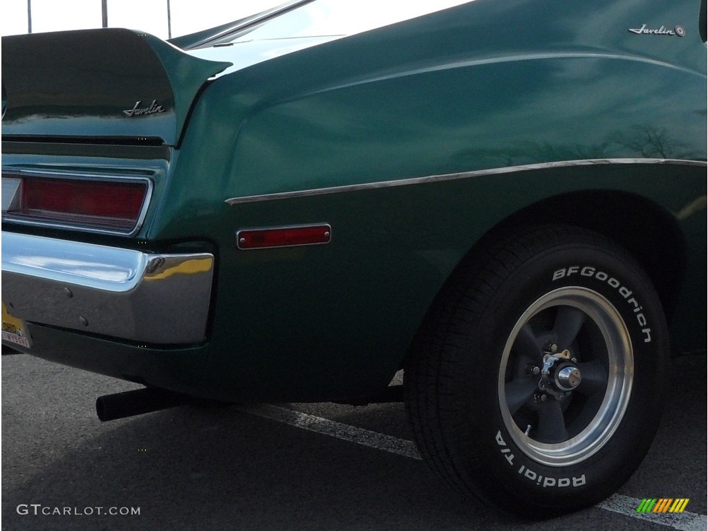 1971 Javelin SST - Brillant Green Poly / Black photo #12