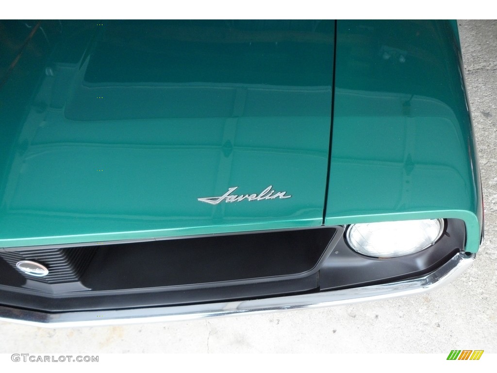 1971 Javelin SST - Brillant Green Poly / Black photo #15