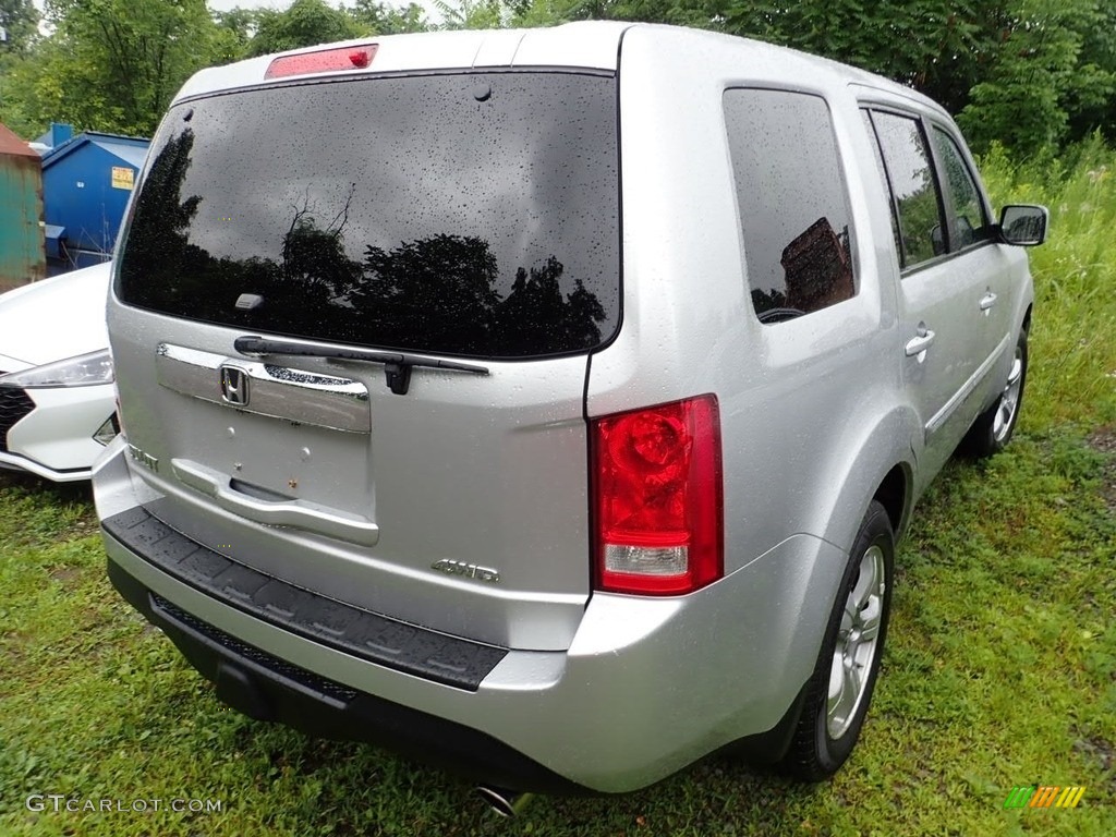 2015 Pilot EX-L 4WD - Alabaster Silver Metallic / Black photo #4
