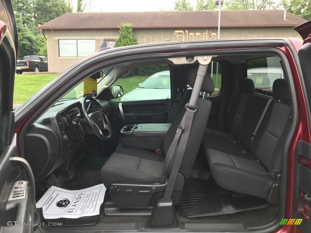 2013 Silverado 1500 LT Extended Cab 4x4 - Deep Ruby Metallic / Ebony photo #10