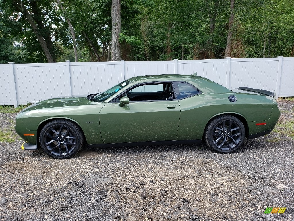 F8 Green 2019 Dodge Challenger R/T Exterior Photo #134396092