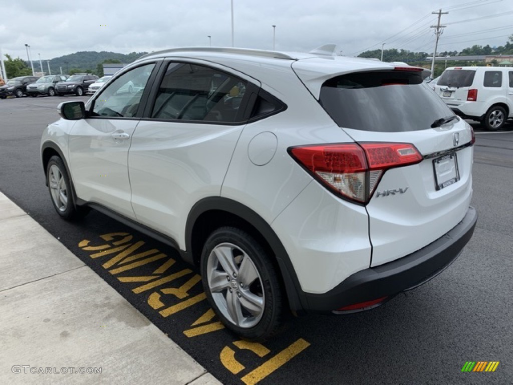 2019 HR-V EX AWD - Platinum White Pearl / Gray photo #5