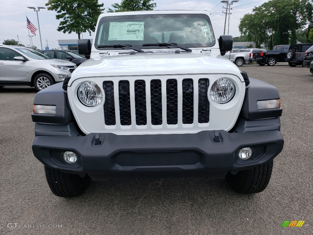 2020 Gladiator Sport 4x4 - Bright White / Black photo #2