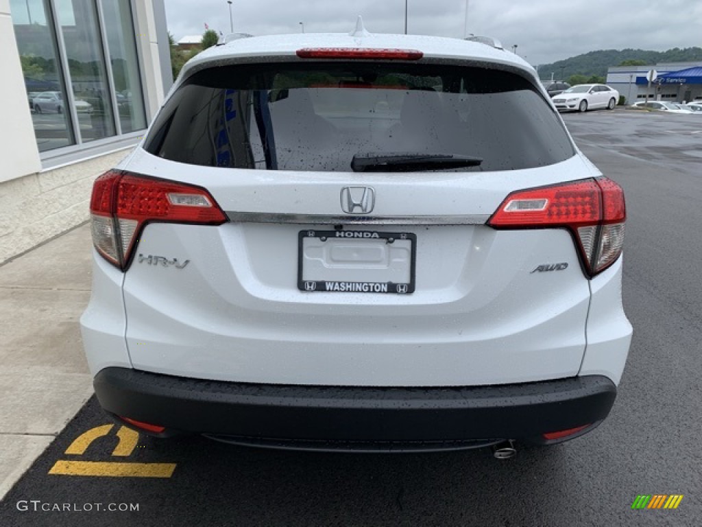2019 HR-V EX AWD - Platinum White Pearl / Black photo #6