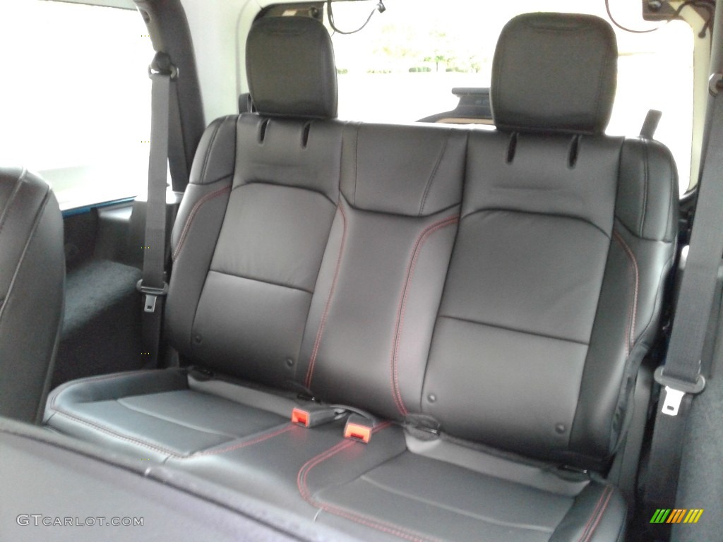 2019 Jeep Wrangler Rubicon 4x4 Rear Seat Photo #134401444