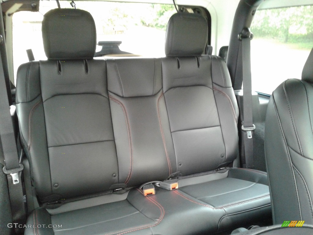 2019 Jeep Wrangler Rubicon 4x4 Rear Seat Photos