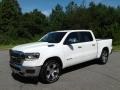 2019 Ivory Tri–Coat Ram 1500 Laramie Crew Cab 4x4  photo #2