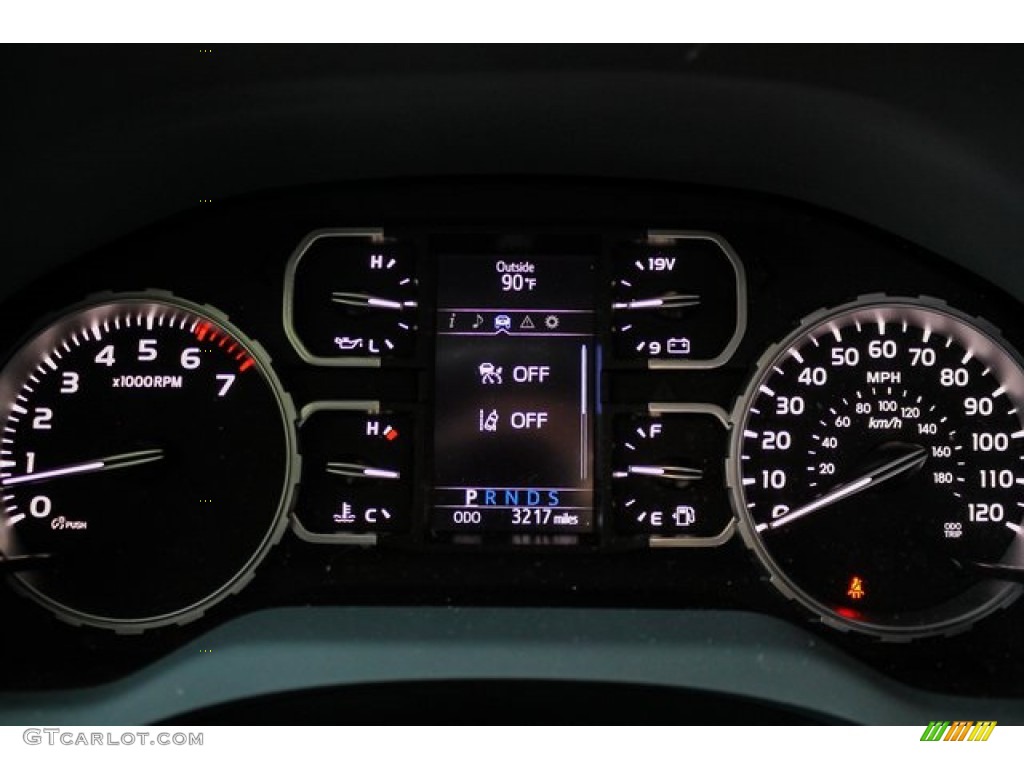 2019 Toyota Tundra TSS Off Road Double Cab Gauges Photos