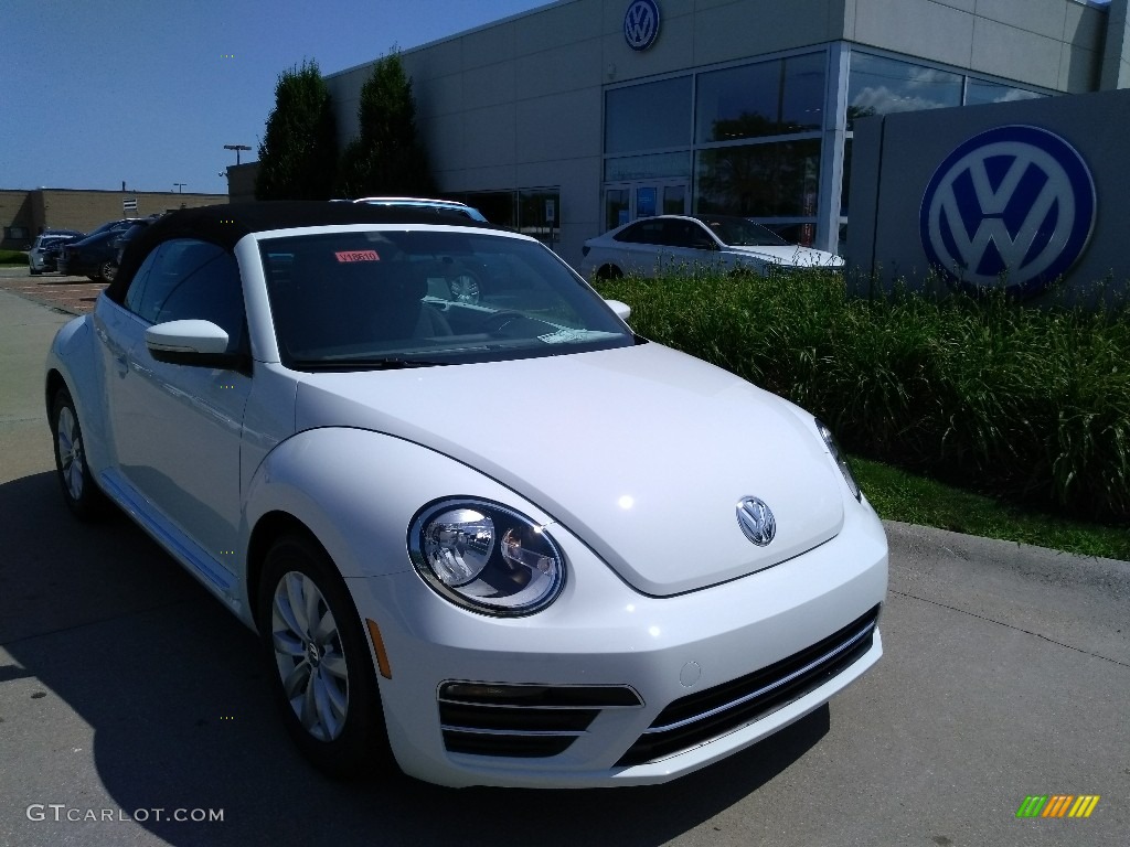 2019 Beetle S Convertible - Pure White / Titan Black photo #1