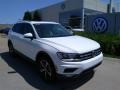 Pure White 2019 Volkswagen Tiguan SEL 4MOTION
