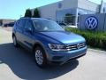 Blue Silk Metallic 2019 Volkswagen Tiguan S 4MOTION Exterior