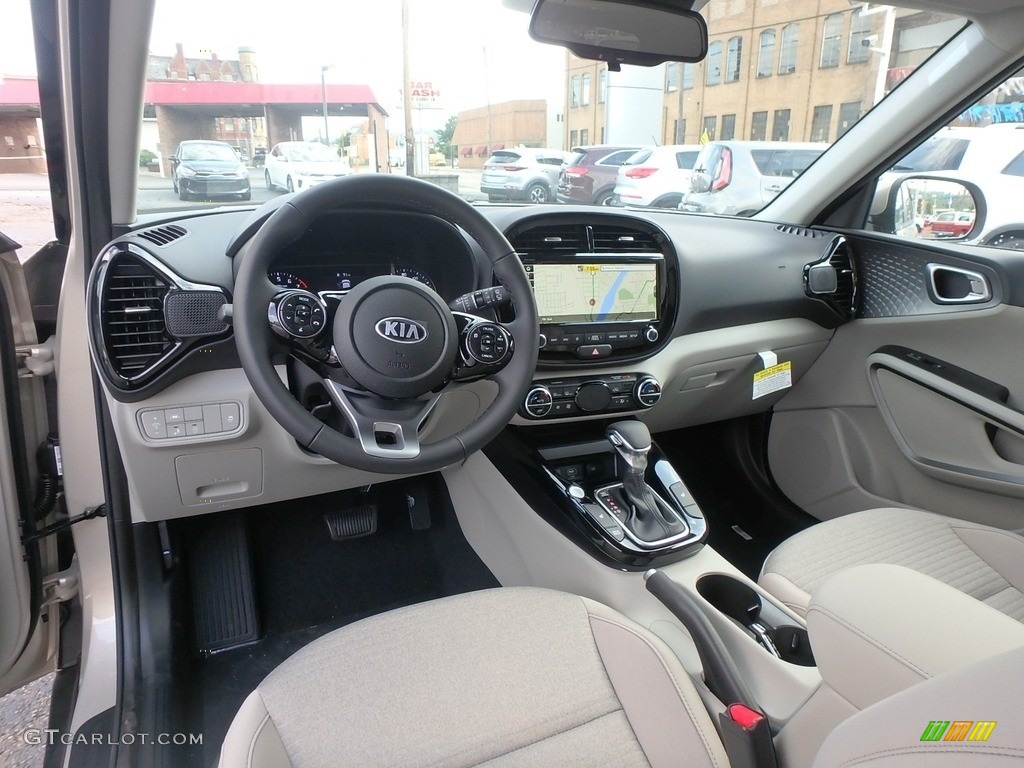 Gray Two-Tone Interior 2020 Kia Soul EX Photo #134406514