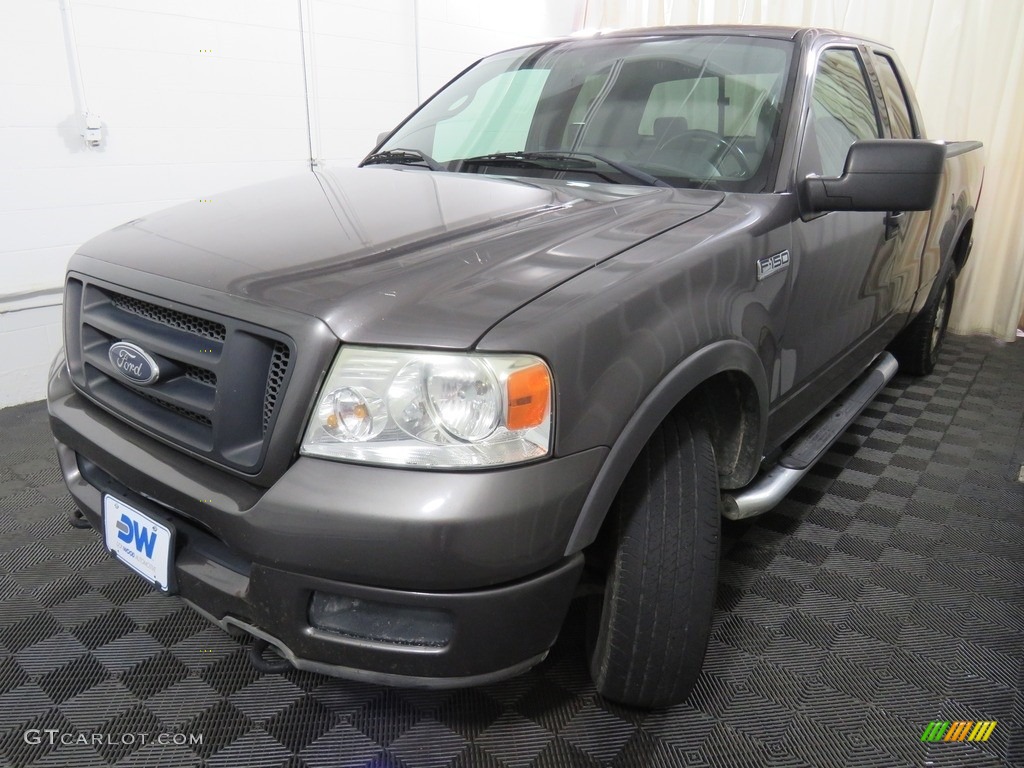 2004 F150 XLT SuperCab 4x4 - Dark Shadow Grey Metallic / Medium Graphite photo #8