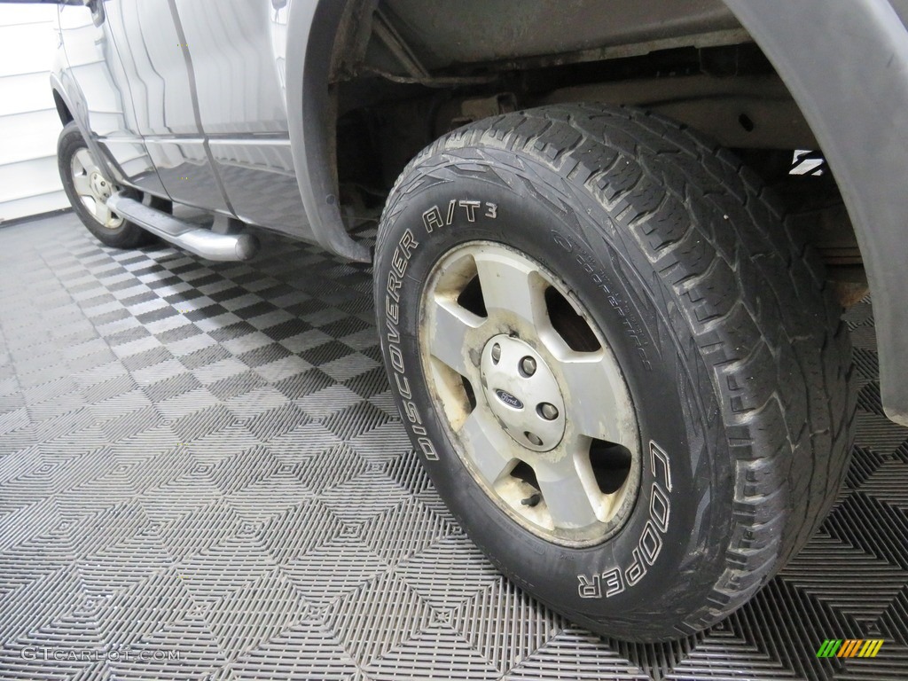2004 F150 XLT SuperCab 4x4 - Dark Shadow Grey Metallic / Medium Graphite photo #10